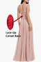 Βραδινά φορέματα Γραμμή Α Σιφόν Κομψό & Πολυτελές Λαιμόκοψη V Μήκος πατωμάτων - Σελίδα 3
