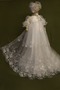 Μικρό Δαντέλα Τονισμένα τόξο Επίσημη Μακρύ Φόρεμα Βάπτισης - Σελίδα 1