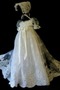 Επίσημη Υψηλή καλύπτονται Δαντέλα Τονισμένα τόξο Φόρεμα Βάπτισης - Σελίδα 1