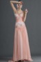 Ορθογώνιο Σιφόν Αμάνικο ροζ μαργαριτάρι Τούλι επικάλυψης Μπάλα φορέματα - Σελίδα 1