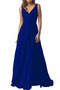 Βραδινά φορέματα Σιφόν Κομψό & Πολυτελές Αμάνικο Βαθιά v-λαιμός Έτος 2023 - Σελίδα 19