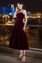 Βραδινά φορέματα Δαντέλα-επάνω Φυσικό απλός Τιράντες σπαγγέτι Ντραπέ - Σελίδα 2