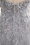 Βραδινά φορέματα Αμάνικο Χάντρες Λαιμόκοψη V Πολυτελές Φυσικό Φερμουάρ επάνω - Σελίδα 5