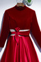 Μπάλα φορέματα Κομψό & Πολυτελές Σατέν Μακρύ Μανίκι Κοντομάνικο Μέχρι τον αστράγαλο - Σελίδα 8