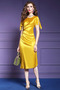 Έτος 2019 Ελαστικό σατέν Μικρό Φυσικό Κοντομάνικο Κοκτέιλ φορέματα - Σελίδα 1