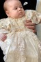 Υψηλός λαιμός Επίσημη Δαντέλα Δαντέλα Φθινόπωρο Φόρεμα Βάπτισης - Σελίδα 2