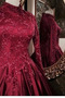 Μπάλα φορέματα Μακρύ Μανίκι Υψηλός λαιμός Φερμουάρ επάνω Κοντομάνικο - Σελίδα 2