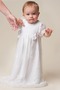 Φυσικό Επίσημη Τούλι Κοντομάνικο Τονισμένα τόξο Φόρεμα Βάπτισης - Σελίδα 3