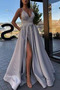 Βραδινά φορέματα Έτος 2021 απλός Λαιμόκοψη V Μπροστινό σχισμή Σατέν - Σελίδα 7