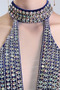 Θήκη Υψηλός λαιμός Σατέν Φθινόπωρο Μικροκαμωμένη Μπάλα φορέματα - Σελίδα 6