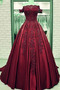 Μπάλα φορέματα Κοντομάνικο Δαντέλα επικάλυψης Κλεψύδρα Μήκος πατωμάτων - Σελίδα 3