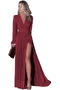 Βραδινά φορέματα Σιφόν Κομψό & Πολυτελές Φανάρι Δαντέλα-επάνω Γραμμή Α - Σελίδα 4