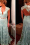 Μπάλα φορέματα εξώπλατο Γραμμή Α Δαντέλα επικάλυψης Δαντέλα Αμάνικο - Σελίδα 1