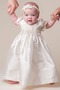 Σατέν Επίσημη Κοντομάνικο Πλισέ Πριγκίπισσα Φόρεμα Βάπτισης - Σελίδα 1