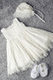 Φόρεμα Βάπτισης Το μήκος τσάι Κομψό & Πολυτελές Φυσικό Φερμουάρ επάνω - Σελίδα 2