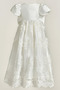 Φόρεμα Βάπτισης Κοντομάνικο Μακρύ Γραμμή Α Φυσικό Φερμουάρ επάνω Τόξο - Σελίδα 4