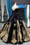 Μπάλα φορέματα Διαδοχικά Βολάν Γραμμή Α Αμάνικο Μήκος πατωμάτων Δαντέλα-επάνω - Σελίδα 5