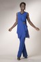 Μικρό Χάντρες Άνοιξη Υψηλή καλύπτονται Σιφόν Παντελόνι κοστούμι φόρεμα - Σελίδα 1