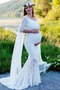 Νυφικά Εγκυμοσύνη Μακρύ Δαντέλα Σέσουλα Φερμουάρ επάνω Φθινόπωρο - Σελίδα 1