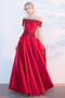 Από τον ώμο Χάνει Κοντομάνικο Γραμμή Α Δαντέλα επικάλυψης Βραδινά φορέματα - Σελίδα 1