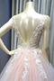 Μπάλα φορέματα Φερμουάρ επάνω Τονισμένα ροζέτα Φυσικό Γραμμή Α Τούλι - Σελίδα 4