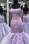 Βραδινά φορέματα Μακρύ Αμάνικο Δαντέλα Χαμηλή Μέση Τιράντες σπαγγέτι - Σελίδα 2