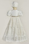Φόρεμα Βάπτισης Φθινόπωρο Φερμουάρ επάνω Φυσικό πουφ μανίκια Κοντομάνικο - Σελίδα 10
