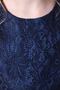 Λουλούδι κορίτσι φορέματα Μέχρι τον αστράγαλο Φερμουάρ επάνω Φυσικό Χάνει Κόσμημα τονισμένο μπούστο - Σελίδα 6