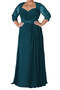 Μητέρα φόρεμα Κομψό & Πολυτελές Γραμμή Α Μισό Μανίκι Αχλάδι Ψευδαίσθηση - Σελίδα 2