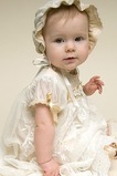 Τούλι Άνοιξη Μικρό Τονισμένα τόξο Κοντομάνικο Φόρεμα Βάπτισης