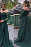 Βραδινά φορέματα Ρετρό Έτος 2019 Μήλο Δαντέλα επικάλυψης Φερμουάρ επάνω