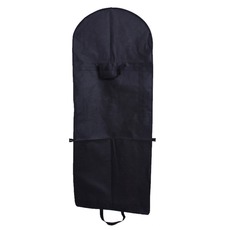 Μαύρο μη υφασμένα υφάσματα και φόρεμα μεγάλο σκόνης τσάντα καπάκι σκόνης αναδίπλωση νυφικό