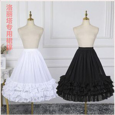 lolita petticoat καθημερινή lolita βολάν μεσοφόρι ρυθμιζόμενη φούστα
