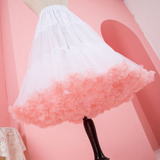 Ροζ τούλι μεσοφόρι, Κοριτσίστικη φούστα Tutu, Κοντή φούστα για πάρτι, Cos Μεσοφόρι, κοντή τούλινη φούστα 60cm
