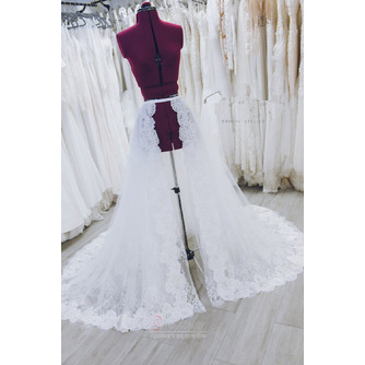 Αποσπώμενη νυφική φούστα, νυφική φούστα με δαντέλα, αξεσουάρ γάμου με δαντέλα Φούστα προσαρμοσμένου μεγέθους - Σελίδα 3