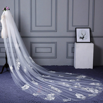 Νυφικός γάμος Exquisite Veil Lace Veil Trailing Long Veil Luxury Weil Weil - Σελίδα 2