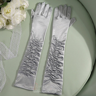 Νυφικό 50cm Σατέν Γάντια Performance Stage Performance Long Gloves Γυναικεία - Σελίδα 8