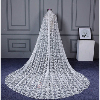Ivory Bridal Veil 3m Feather Αξεσουάρ Γάμου Πέπλο Fantastic Weil Weil - Σελίδα 1