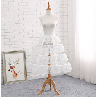 Μεσοφόρι με λευκή δαντέλα, κάτω φούστα με ρυθμιζόμενο μήκος, φόρεμα για πάρτι Cosplay, μεσοφόρι Lolita - Σελίδα 1