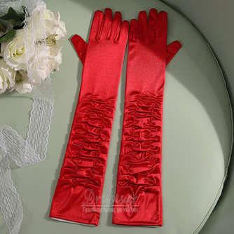 Νυφικό 50cm Σατέν Γάντια Performance Stage Performance Long Gloves Γυναικεία - Σελίδα 5
