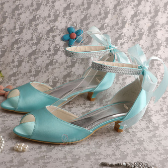 Γυναικεία παπούτσια με γαμήλια κορδέλα με κορδόνια ψαρέματα γυναικεία παπούτσια κόκκινα παπούτσια παράνυμφων - Σελίδα 3