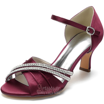 Σατέν πεταλούδα γαμήλια παπούτσια με κοίλο στιλέτο ψηλά τακούνια πράσινα παπούτσια παράνυμφων - Σελίδα 10