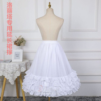 lolita petticoat καθημερινή lolita βολάν μεσοφόρι ρυθμιζόμενη φούστα - Σελίδα 2