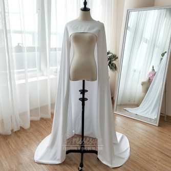 Σατέν φόρεμα νυφικό νυφικό μοναδικό σάλι μήκος 200CM - Σελίδα 1