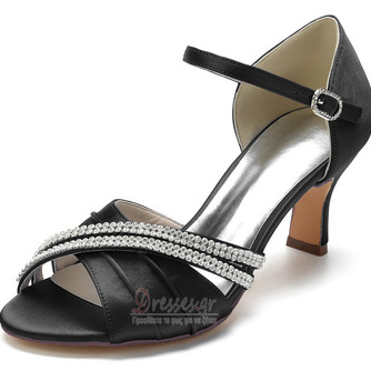 Σατέν πεταλούδα γαμήλια παπούτσια με κοίλο στιλέτο ψηλά τακούνια πράσινα παπούτσια παράνυμφων - Σελίδα 9