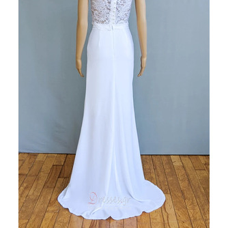 Γάμος χωρίζει Γοργόνα νυφική φούστα προσαρμοσμένο νυφικό Απλά μοντέρνα χωρίσματα γάμου - Σελίδα 5