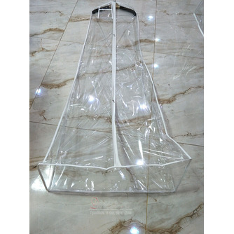 Τσάντα νυφικού επιμήκυνσης πυκνωμένο διαφανές νυφικό πίσω τσάντα αποθήκευσης κάλυμμα σκόνης PVC - Σελίδα 2