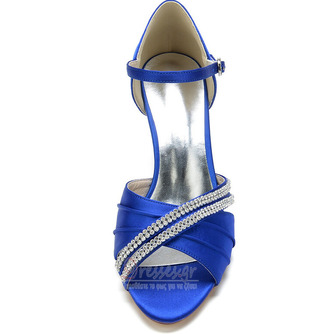 Σατέν πεταλούδα γαμήλια παπούτσια με κοίλο στιλέτο ψηλά τακούνια πράσινα παπούτσια παράνυμφων - Σελίδα 6