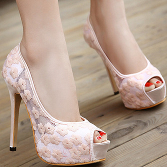 Lace παπούτσια γάμου λευκό παπούτσια πλατφορμών παπούτσια δερμάτινα παπούτσια - Σελίδα 8