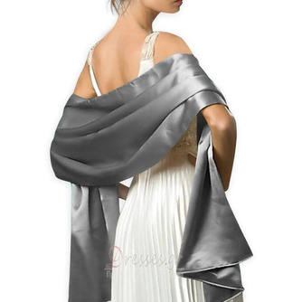 Βραδινό φόρεμα σατέν σάλι Σάλι Σατέν μαντήλι Νυφικό ασορτί - Σελίδα 9
